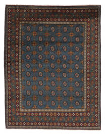  158X203 Medallion Small Afghan Fine Rug Wool, Carpetvista