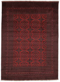 255X344 Tapete Oriental Afegão Khal Mohammadi Preto/Vermelho Escuro Grande (Lã, Afeganistão) Carpetvista