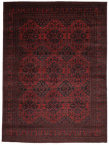  289X389 Afghan Khal Mohammadi Rug Black/Dark Red Afghanistan Carpetvista