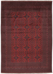  Afghan Khal Mohammadi Rug 245X346 Wool Black/Dark Red Large Carpetvista