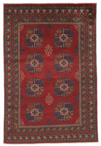  163X243 Medallion Afghan Fine Rug Wool, Carpetvista