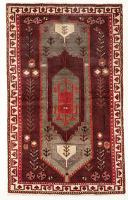 絨毯 オリエンタル ロリ 138X224 ダークレッド/ブラック (ウール, ペルシャ/イラン)
