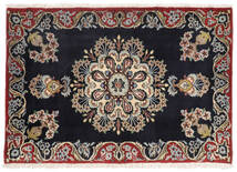  71X104 Sarough Matot Matto Musta/Tummanpunainen Persia/Iran Carpetvista