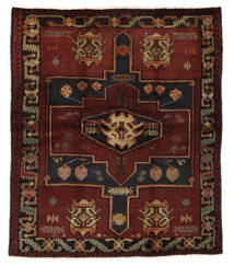 164X190 絨毯 オリエンタル ロリ ブラック/茶色 (ウール, ペルシャ/イラン) Carpetvista