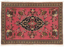  Qum Kork/Silk Rug 65X96 Persian Dark Red/Brown Small Carpetvista