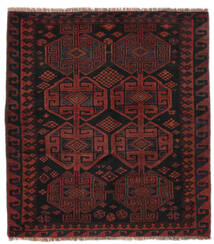  Lori Χαλι 153X168 Περσικό Μαλλινο Μαύρα/Σκούρο Κόκκινο Μικρό Carpetvista