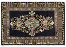 Kashmar Fine Rug 61X88 Black/Brown Wool, Persia/Iran Carpetvista