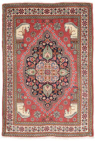 Tapete Afshar/Sirjan 71X105 Vermelho Escuro/Castanho (Lã, Pérsia/Irão)
