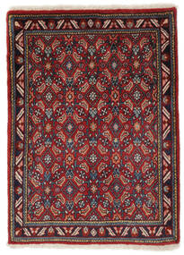  Mahal Rug 67X92 Persian Wool Black/Dark Red Small Carpetvista