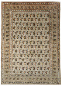 絨毯 ペルシャ ナジャファバード 278X383 茶色/ブラック 大きな (ウール, ペルシャ/イラン)