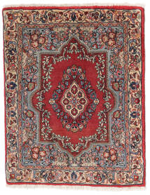  Orientalischer Sarough Teppich 66X83 Dunkelrot/Braun Wolle, Persien/Iran Carpetvista