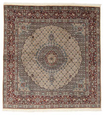 絨毯 ペルシャ ムード 197X211 正方形 茶色/ブラック (ウール, ペルシャ/イラン)