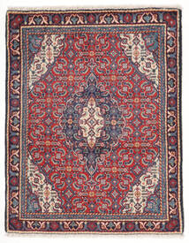 絨毯 ペルシャ マハル 64X81 ダークレッド/ブラック (ウール, ペルシャ/イラン)