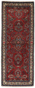  Persian Mehraban Rug 80X217 Runner
 Black/Dark Red (Wool, Persia/Iran)