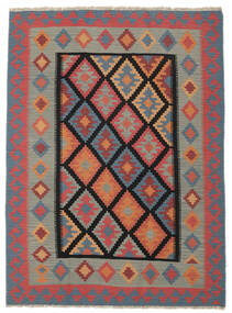 172X232 Kelim Fars Teppich Orientalischer Dunkelrot/Dunkelblau (Wolle, Persien/Iran) Carpetvista