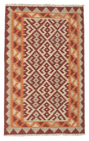 115X182 Kelim Fars Teppich Orientalischer Dunkelrot/Braun (Wolle, Persien/Iran) Carpetvista