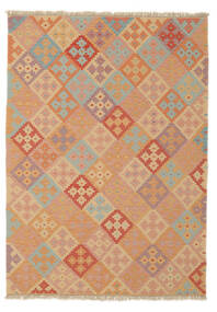  Persischer Kelim Fars Teppich 131X181 Braun/Orange Carpetvista