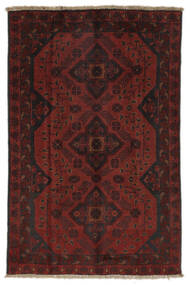  Afghan Khal Mohammadi Rug 78X119 Wool Black/Dark Red Small Carpetvista