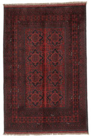 101X150 Afghan Khal Mohammadi Rug Oriental Black/Dark Red (Wool, Afghanistan) Carpetvista