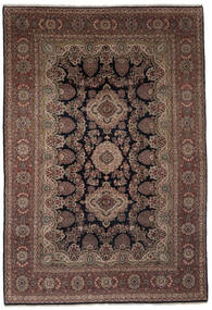 262X380 Ekbatan Rug Oriental Brown/Black Large (Wool, Persia/Iran) Carpetvista