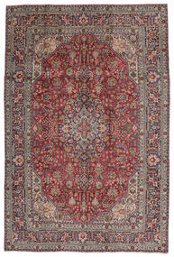 201X295 Täbriz Teppich Orientalischer Braun/Dunkelrot (Wolle, Persien/Iran) Carpetvista