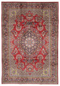 216X309 Tappeto Golpayegan Orientale Rosso Scuro/Marrone (Lana, Persia/Iran) Carpetvista