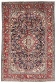  Tabriz Rug 200X297 Persian Wool Brown/Dark Red Carpetvista