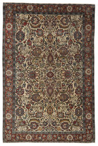  Persischer Antik Ghom Ca. 1930 Teppich 222X335 Braun/Schwarz (Wolle, Persien/Iran