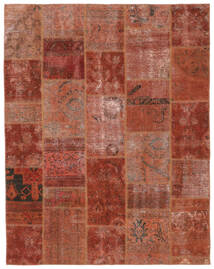 Patchwork - Persien/Iran 203X258 Persian Wool Rug Dark Red/Brown Carpetvista