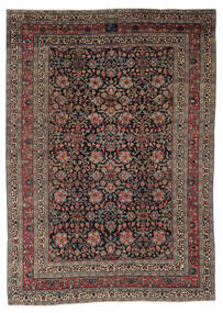  Mashad Ca. 1920 Rug 210X292 Persian Wool Black/Brown