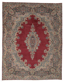  Antique Kerman Ca. 1920 Rug 300X385 Persian Wool Brown/Dark Red Large