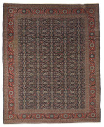 301X371 Farahan Ca. 1920 Teppich Orientalischer Schwarz/Braun Großer (Wolle, Persien/Iran)