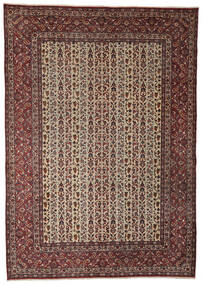  Antique Qum Ca. 1920 Rug 300X423 Persian Wool Black/Brown Large
