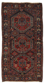 Schirwan Ca. 1900 Teppich 135X245 Schwarz/Dunkelrot Wolle, Aserbaidschan/Rußland