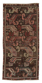  124X236 Abstract Small Antique Shirvan Ca. 1930 Rug Wool