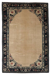  中国 アンティーク Peking 絨毯 184X275 ウール ブラック/茶色