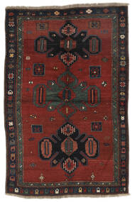 162X232 絨毯 オリエンタル アンティーク ロリ Pambak Ca. 1900 ブラック/ダークレッド (ウール, アゼルバイジャン/ロシア)
