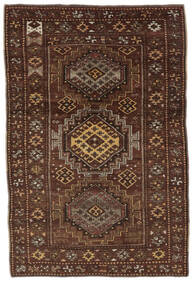 120X194 絨毯 シルヴァン Ca. 1930 オリエンタル ブラック/茶色 (ウール, トルコ)