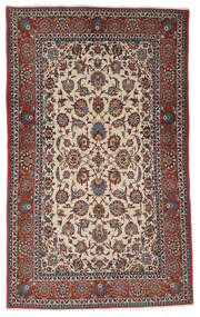 Tapis Persan Antique Ispahan Ca. 1900 148X242 Rouge Foncé/Marron (Laine, Perse/Iran)