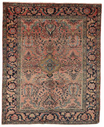 Koberec Perský Antický Lillian Ca. 1900 158X195 Hnědá/Černá (Vlna, Persie/Írán)