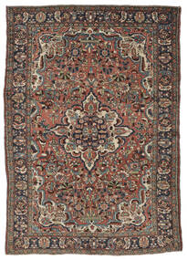 135X200 絨毯 オリエンタル リリアン Ca. 1920 ダークレッド/ブラック (ウール, ペルシャ/イラン)