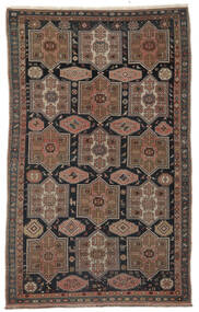 155X245 絨毯 オリエンタル アンティーク Kuba Ca. 1900 茶色/ブラック (ウール, アゼルバイジャン/ロシア)