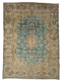 Antik Kerman Ca. 1900 Teppich 265X360 Braun/Schwarz Großer Wolle, Persien/Iran