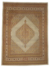  Persialainen Antiikki Tabriz Ca. 1920 Matot Matto 285X390 Ruskea/Oranssi Isot (Villa, Persia/Iran)