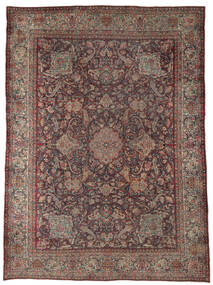 280X370 Antique Kerman Ca. 1900 Rug Oriental Brown/Dark Red Large (Wool, Persia/Iran)