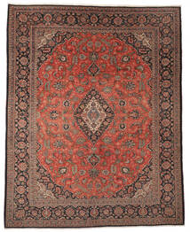 Tapis Antigue Kashan 1920 277X352 Rouge Foncé/Marron Grand (Laine, Perse/Iran)