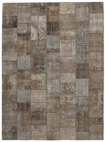 310X412 Tapete Patchwork - Persien/Iran Moderno Castanho Grande (Lã, Pérsia/Irão) Carpetvista