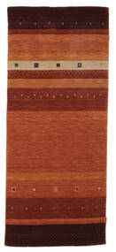  84X200 Small Gabbeh Indo Rug Wool, Carpetvista