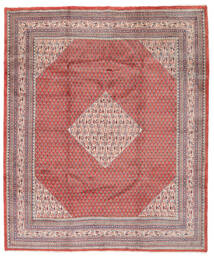 222X265 Alfombra Oriental Sarough Mir Rojo/Rojo Oscuro (Lana, Persia/Irán) Carpetvista