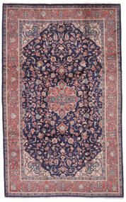  Persisk Mahal Matta 203X330 Röd/Svart (Ull, Persien/Iran)